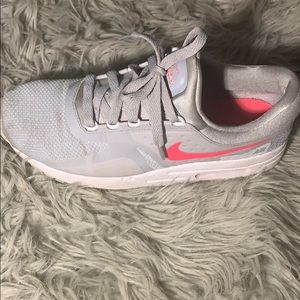 Gray&pink air maxes